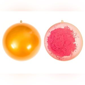 Gender Reveal Large Golden Ball | Blue Pink Powder Kit